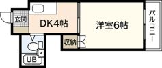 ホワイトヴィラの間取り画像