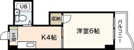 ホワイトヴィラの間取り画像