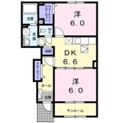 ベル フルール GⅡの間取り画像