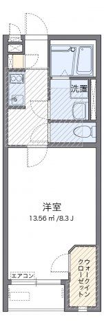 ミランダル シエル Ⅱの間取り画像