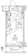 クラリッサ横浜ロッソの間取り画像