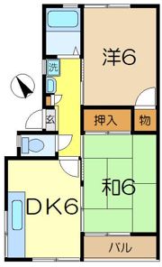 ウィングス港南5の間取り画像