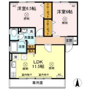 ハイカムール花尻 B棟の間取り画像
