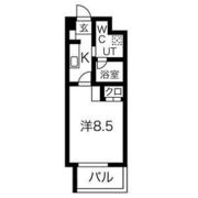 EbyU新大阪の間取り画像