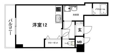 Garland湊町の間取り画像