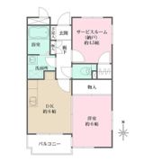 ランドマーク三鷹の間取り画像