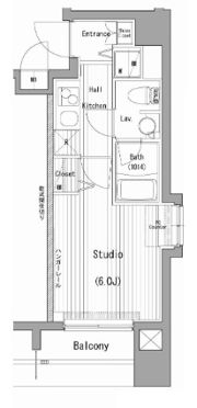 ガーラ・グランディ横濱桜木町の間取り画像