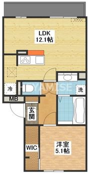 ドゥジエムの間取り画像