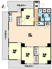ガーデンヒルズ住吉Ⅰの間取り画像
