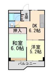 バッハレジデンス芦屋ウエストの間取り画像