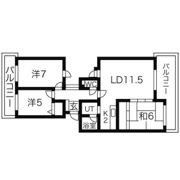 サントアリオデ恵み野の間取り画像