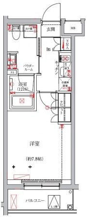 セジョリ板橋坂下Ⅱの間取り画像