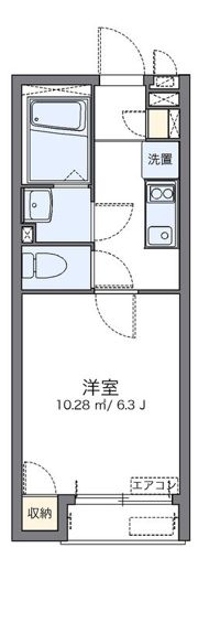 レオネクストグラシューズの間取り画像