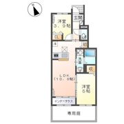 ルミナスB棟の間取り画像
