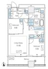 WORLD TOWER RESIDENCEの間取り画像