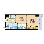 HF福岡レジデンスEASTの間取り画像