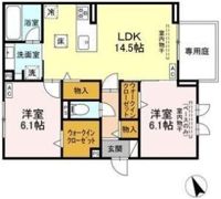 セレスティア唐山町の間取り画像