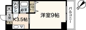 ラフィーネ幟町の間取り画像