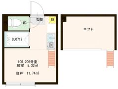 YuzHouseの間取り画像