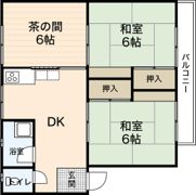 BAUHAUS牛田新町の間取り画像
