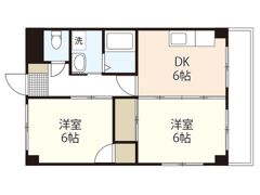 サンライフ大町の間取り画像