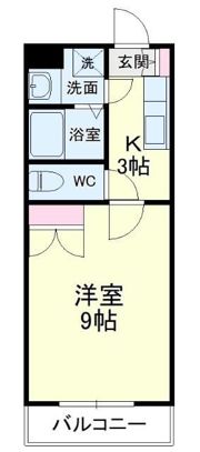 プロスパー初生の間取り画像