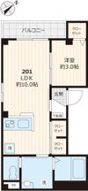 バハラ南小岩の間取り画像