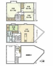 江戸川戸建の間取り画像