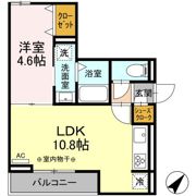 セレーナ東鷹匠の間取り画像