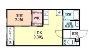FIRST SQUARE D棟の間取り画像