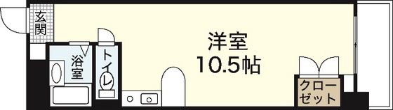 サニーヴィラゆうきの間取り画像