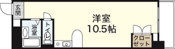 サニーヴィラゆうきの間取り画像