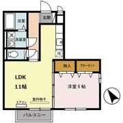 リビングタウン瀬田 A棟の間取り画像