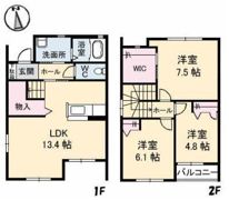 グランマスト林町 D棟の間取り画像