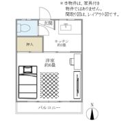 青晴荘の間取り画像