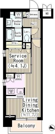 グランパークときわの間取り画像