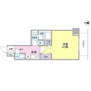 ルミエール門前仲町の間取り画像