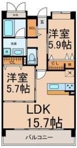 URBAN GREY 2ndの間取り画像