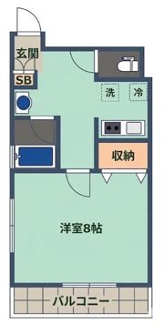アーバン戸越の間取り画像