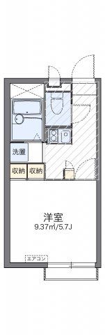 レオパレスベンデュールの間取り画像