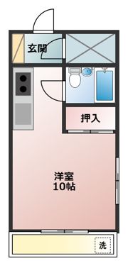 都甲ビルの間取り画像