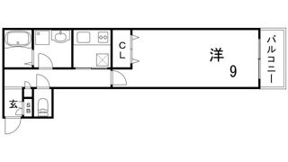 グランメール駒ヶ林の間取り画像