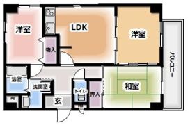 エスポワール南野の間取り画像