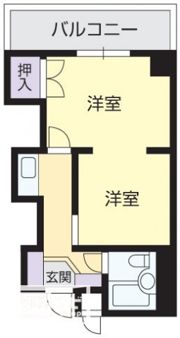 アーバン錦町の間取り画像