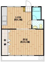 キャッスルマンション福生の間取り画像