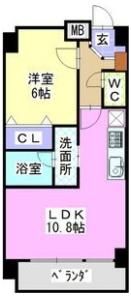 レージュサンパティックの間取り画像