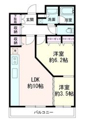 ライオンズステージ関内メダリオンの間取り画像