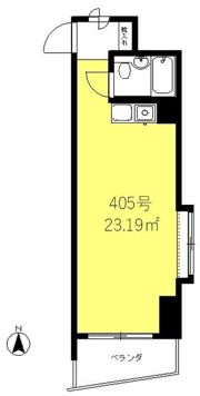カーサ エスキーナの間取り画像