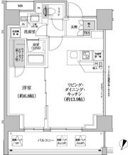 パークハビオ渋谷本町レジデンスの間取り画像