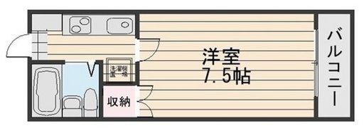 奥田西町ハイツの間取り画像